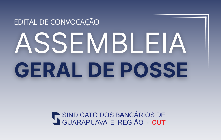 Sindicato de Guarapuava convoca Assembleia para a posse de sua nova Diretoria